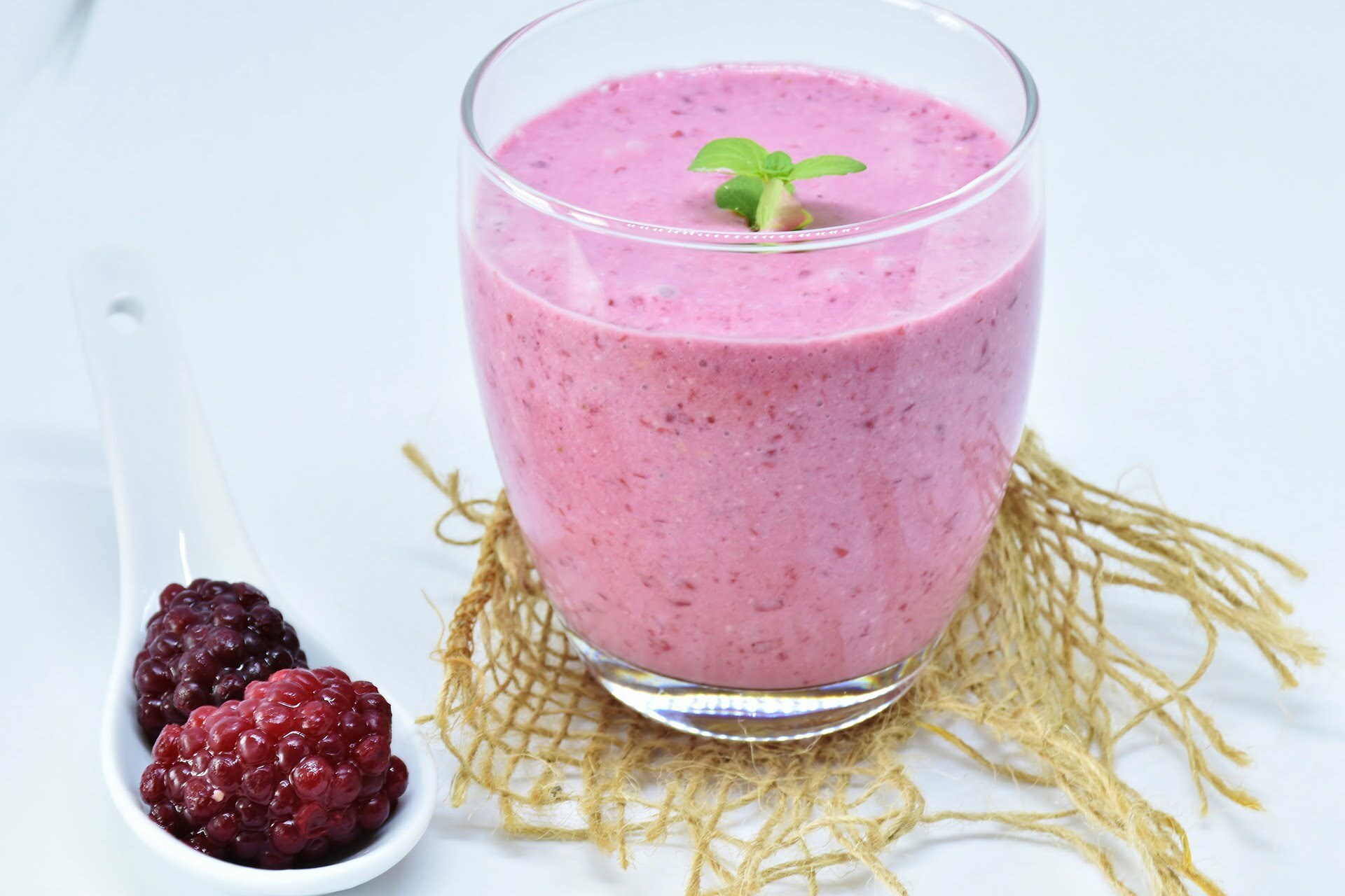 Smoothie au yogourt grec