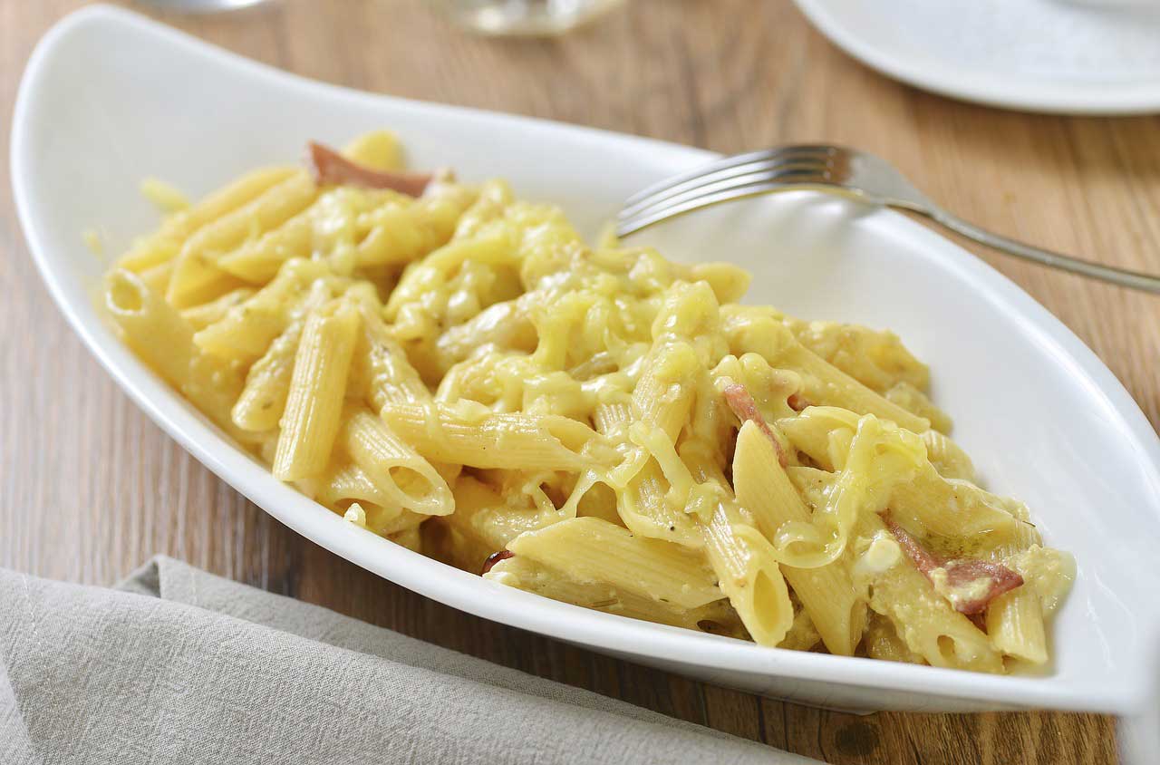 Recette de macaroni fromage santé