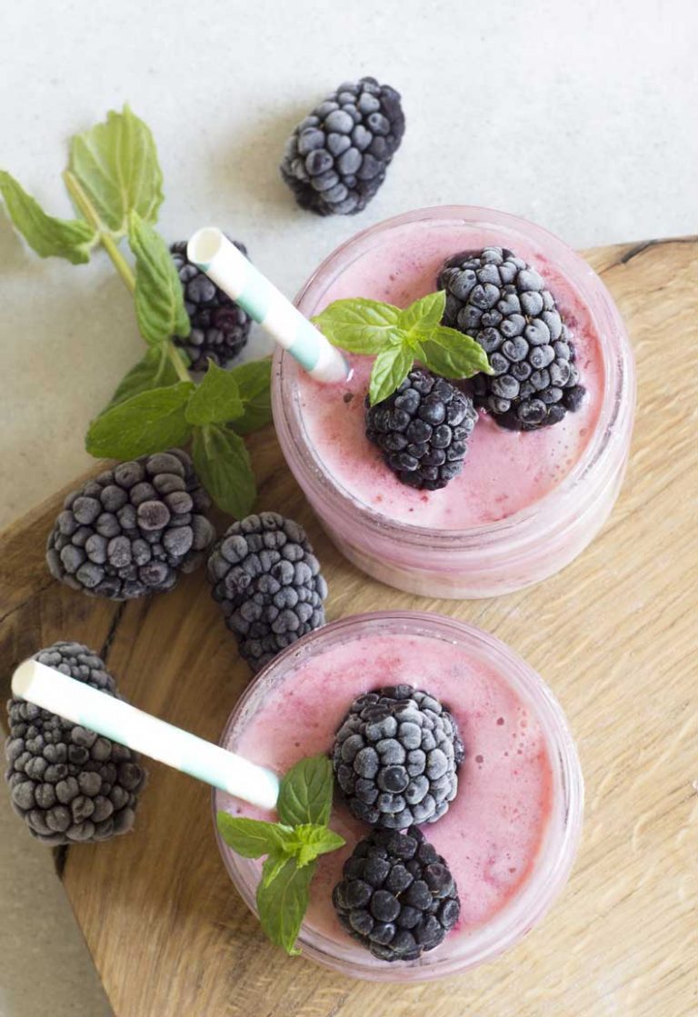 Smoothie au yogourt grec