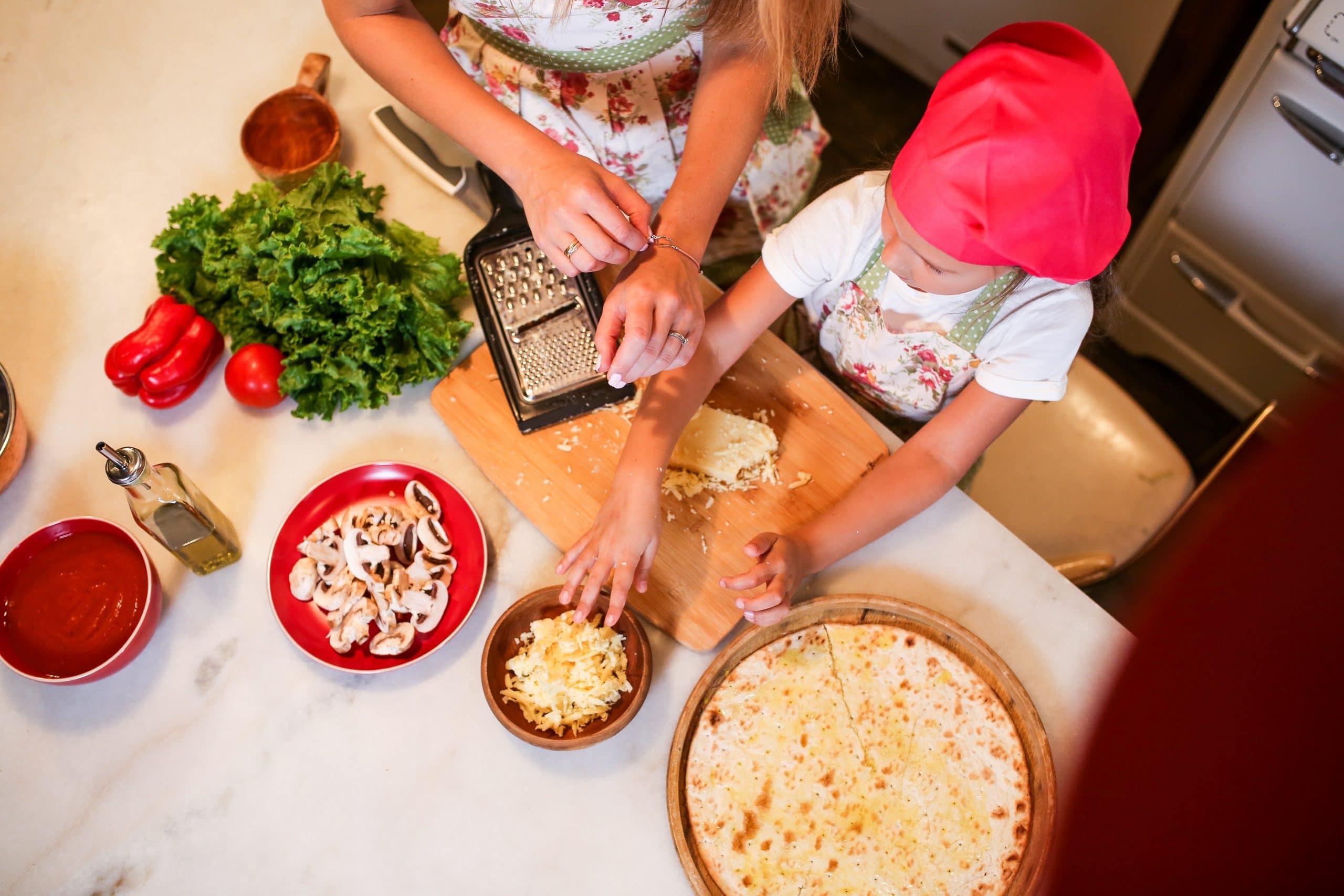 Cuisiner avec ses enfants