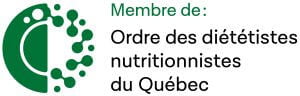 Logo ordre des diétistes et nutritionnistes du Québec