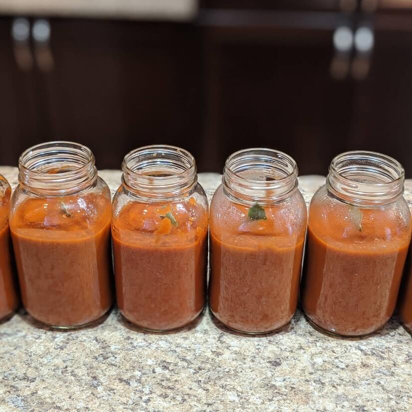 Recette sauce aux tomates