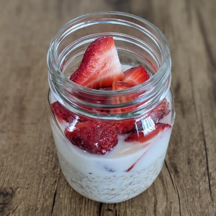 Recipe of overnight oats