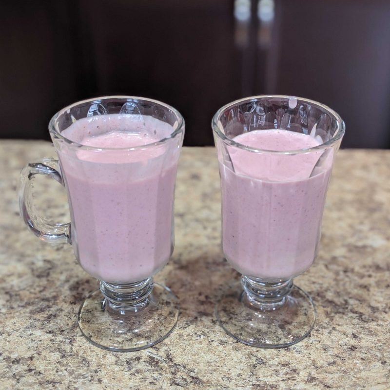 Smoothie-au-yogourt-grec Smoothie au yogourt grec