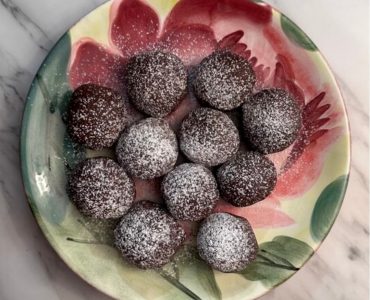 Truffes aux noisettes et chocolat